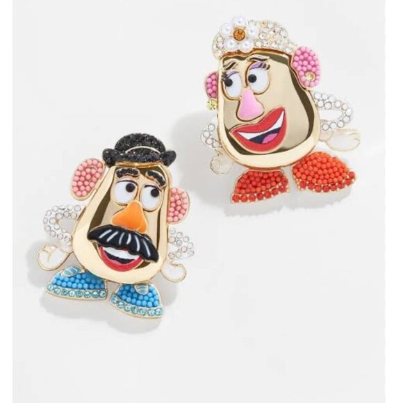 BaubleBar Pixar Disney Toy Story Mr. and Mrs. Potato Head Earrings - Picture 3 of 8